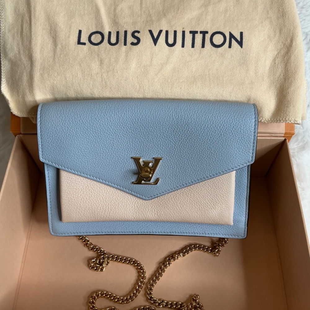 SAC A MAIN LOUIS VUITTON POCHETTE CHAINE MYLOCKME BANDOULIERE